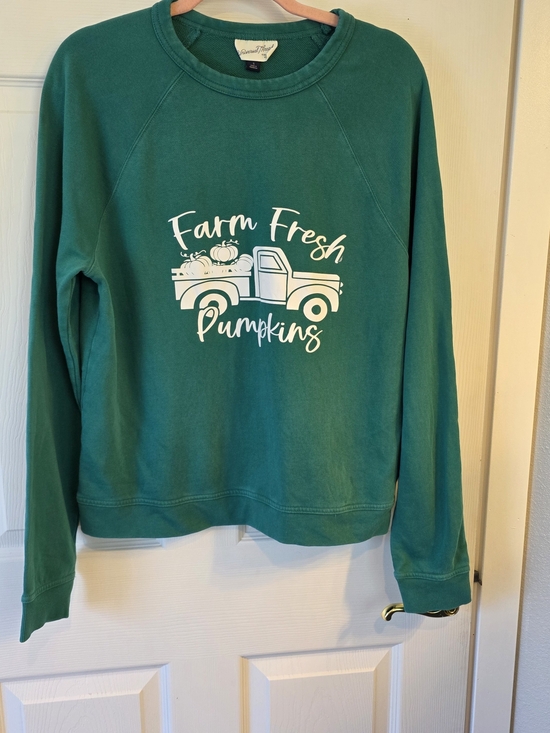 Universal Thread Sweaters - Universal Thread Teal Crewneck Sweatshirt